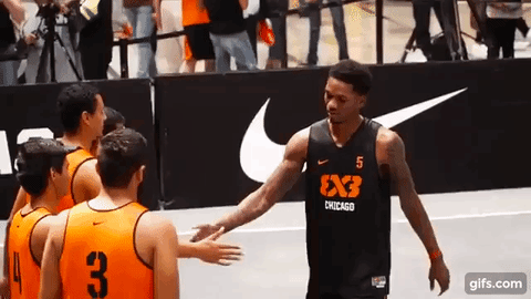 Golden State Warriors Hello GIF by FIBA3x3
