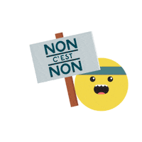 SUCO_org no protest non manifestation Sticker