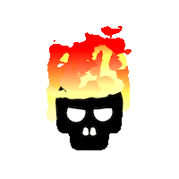 Art Fire Sticker