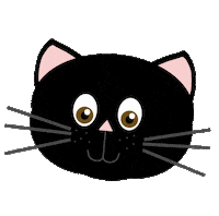 Cat Halloween Sticker