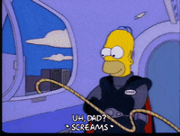 homer simpson bus GIF