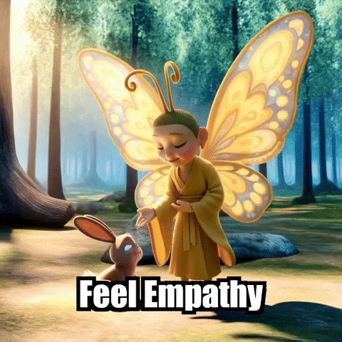 Kindness Empathy GIF by BuddhaFlyJourney