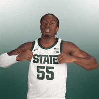Msubasketball GIF by Michigan State Athletics