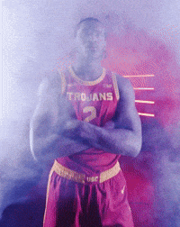 Basketball Hoops GIF by USC Trojans