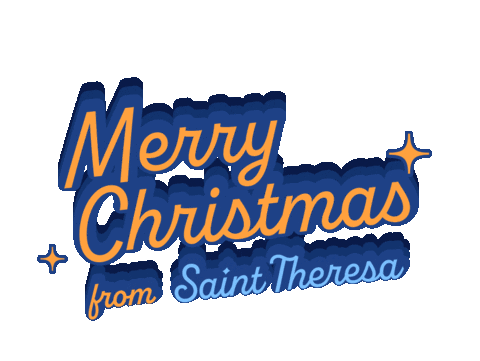 Merry Christmas Sticker by Saint Theresa Bilingual School
