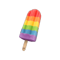 Rainbow Popsicle Sticker by JonnyPops