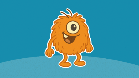 Monster Fart GIF by Jeugd Rode Kruis-Brugge