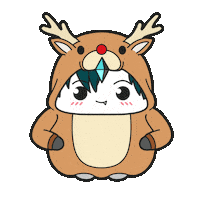 Merry Christmas Sticker by Boo