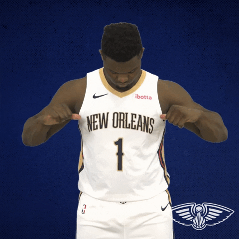 Zion Williamson Basketball GIF by New Orleans Pelicans