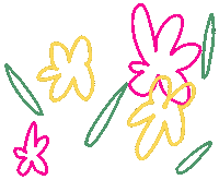 Flower Plant Sticker by haenaillust