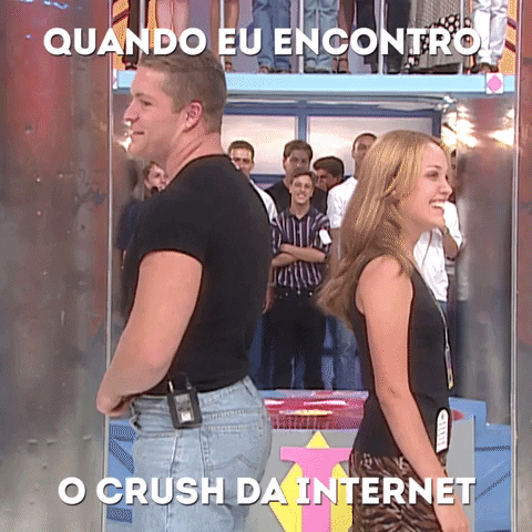 internet crush GIF by SBT - Sistema Brasileiro de Televisão
