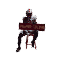 nxtrnd football college football american football high school football Sticker