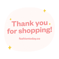 Shopping Thank You Sticker by 8wood