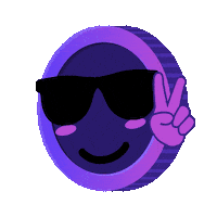 Crypto Chill Sticker by Analog