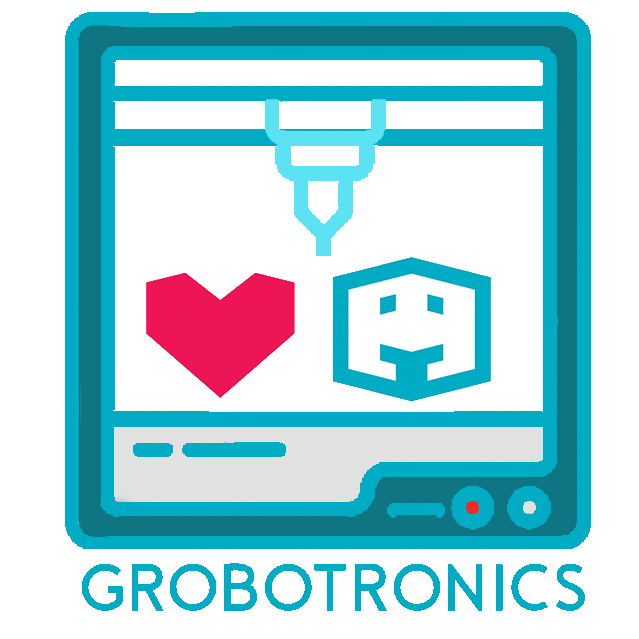 3D Printer Love Sticker by Grobotronics