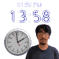 1 Pm Sticker