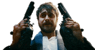 Daniel Radcliffe Sticker by Madman Films