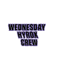 Hyrox Sticker