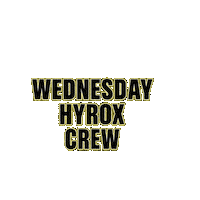 Hyrox Sticker
