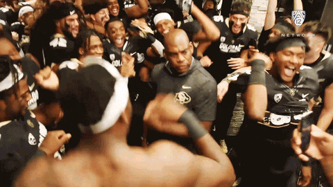 Happy Colorado Buffaloes GIF by Pac-12 Network