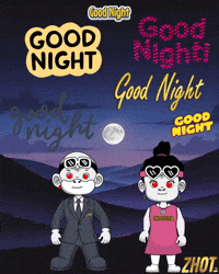Good Night Buenasnoches GIF by Zhotcita