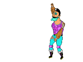 French Kiss Smoking Sticker by Partisan Records