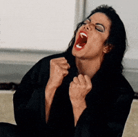 Angry Michael Jackson GIF
