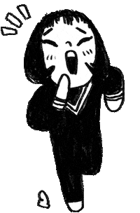 MAKO_VICE anime running run manga Sticker