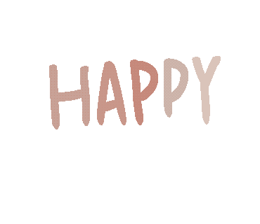 Happy ハッピー Sticker