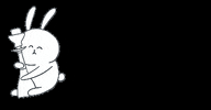 anna_akkr rabbit shisha うさぎ シーシャ GIF