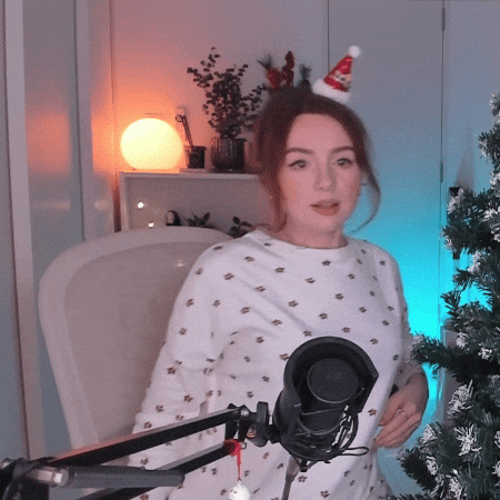 Merry Christmas Girl GIF