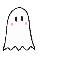 Halloween Ghost Sticker