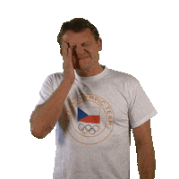 Sleepy Czech Republic Sticker by Český olympijský tým