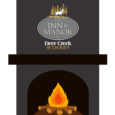 deercreekwinery giphyupload fire wine bb Sticker