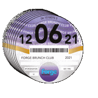 forgemotorsport forge brunchclub forgemotorsport forgebrunchclub Sticker
