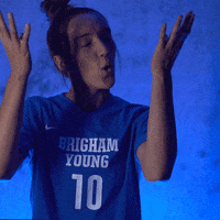 Womens Soccer Sport GIF by BYU Cougars