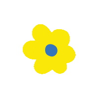 Yellow Flower Sticker