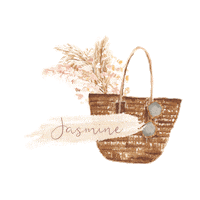 GigisLab jasmine gigi pampas gigislab Sticker