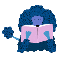 Books Reading Sticker by Literati