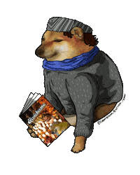 Revicheems cheems revicheems cheemsmagazine Sticker