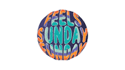 Sunday Sticker by feels