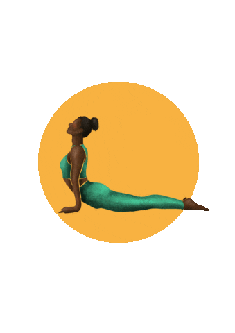 TheArtista yoga yogi yogapose yogagirl Sticker