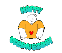 Wednesday Morning Sticker by TheLittleLabs