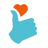Thumbsup Sticker by Spieren voor Spieren