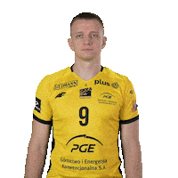 Volleyball Wskazywanie Sticker by PGE GiEK Skra Bełchatów