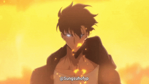 Solo Leveling Sung GIF
