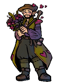 tomfoolery_live love valentine tomfoolery bard Sticker