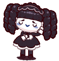 Just Right Chibi Sticker