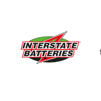 Mascot Pushing Sticker by Interstate Batteries