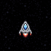 fimavectors arcade pixel art rocket 8bit GIF